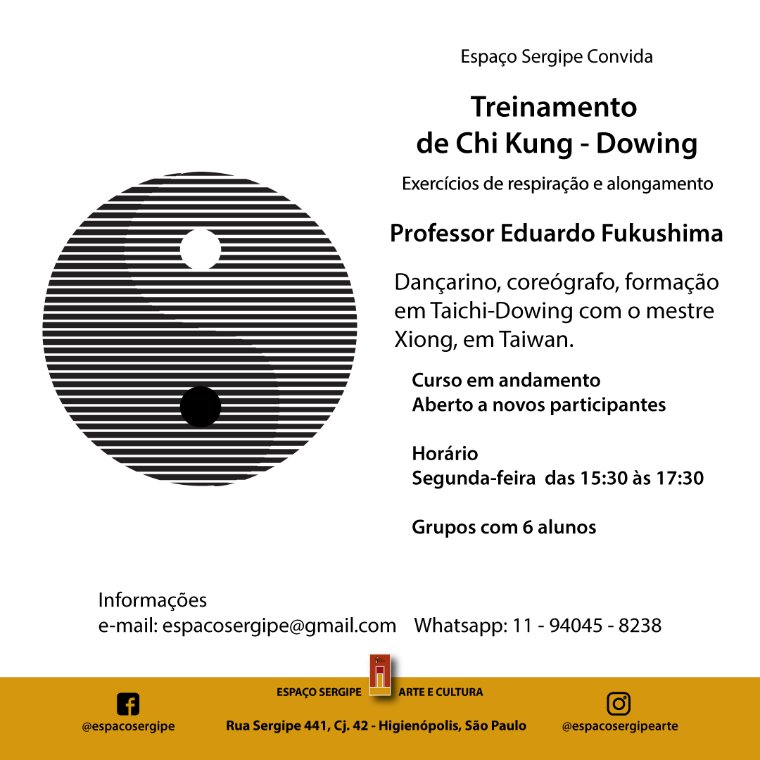 Treinamento de Chi Kung-Dowing 2019